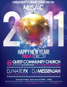 Bring in 2011 with Mosaic