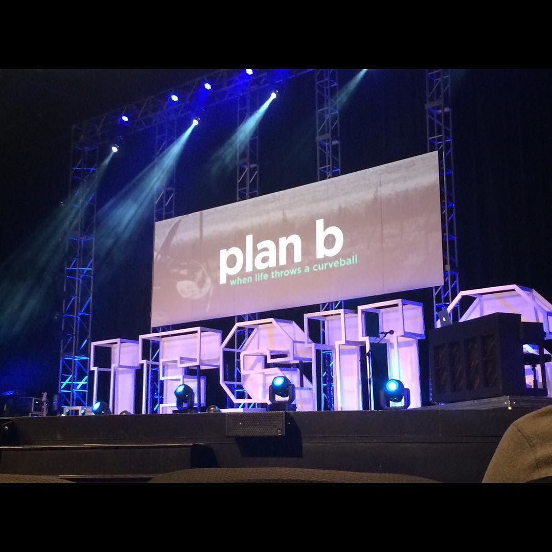 Almost positive at this point I am on “Plan M” rather than B. #LifeHappens #PlanB