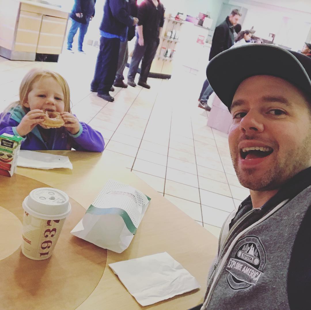 Daddy Daughter Donut Date.
