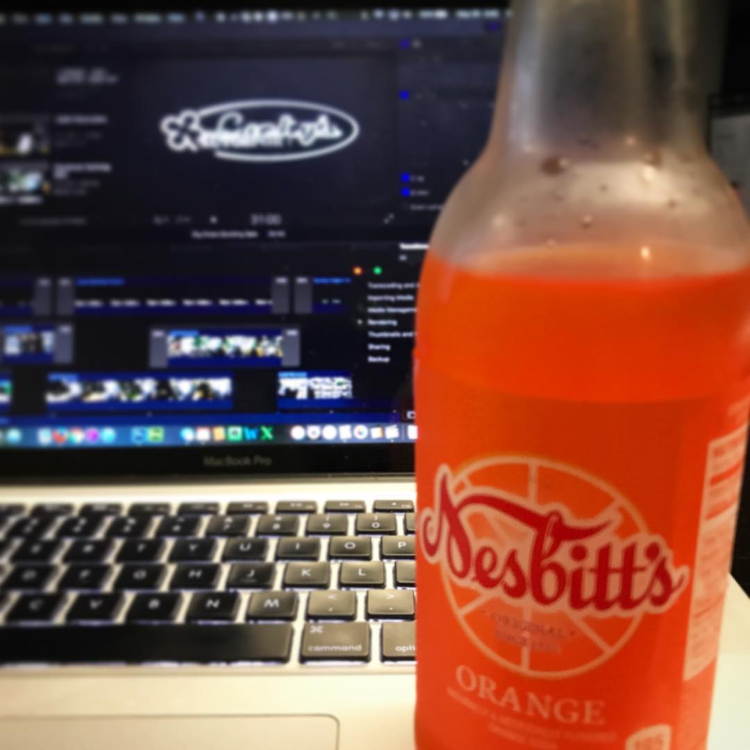 Video rendering beverage break. #OrangeThirty #TeamLAS